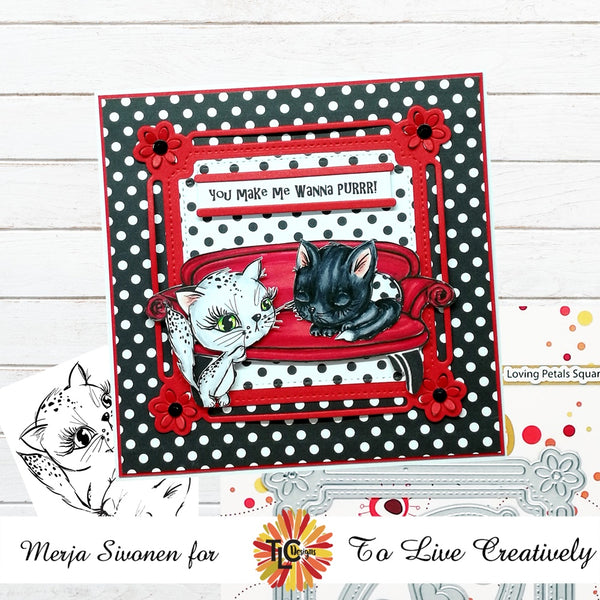 Kitten Frills Stamps