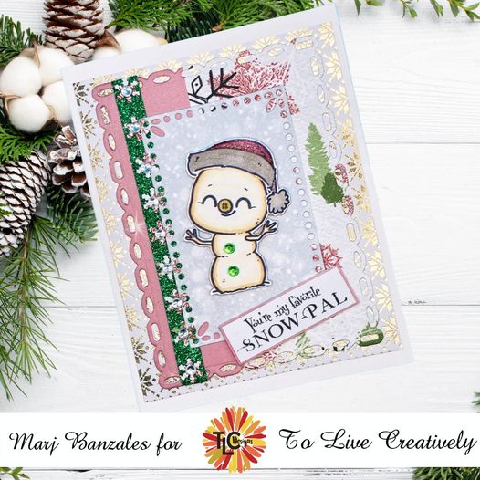 Scalloped Rectangle Garden Die
