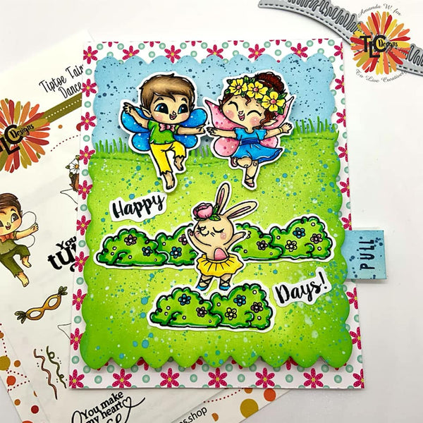 Tiptoe Fairy Dance Stamp Set