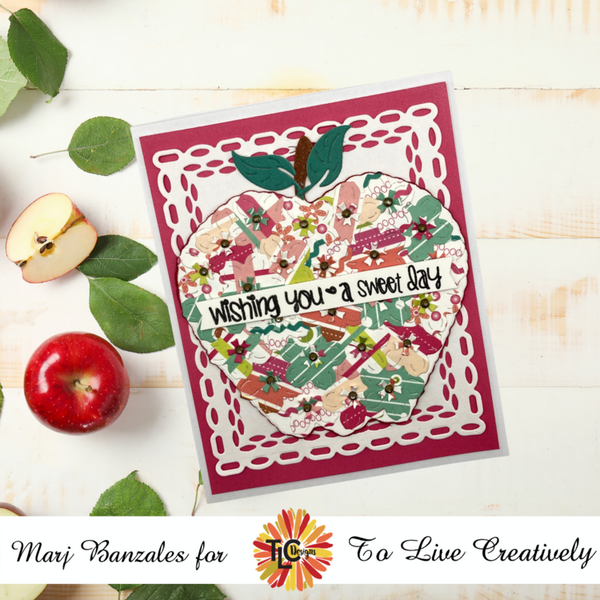 Scalloped Rectangle Garden Die
