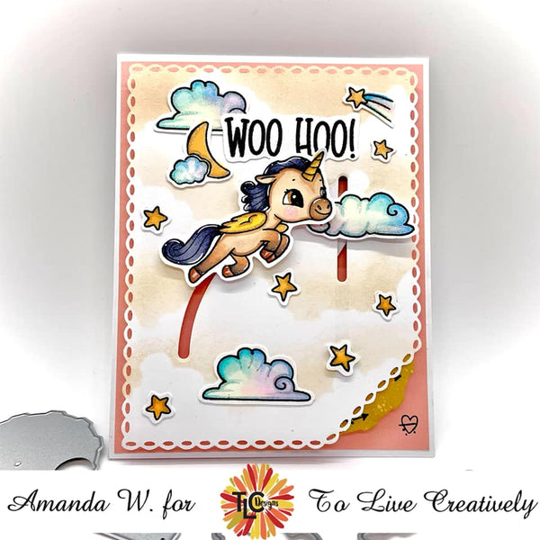 Alicorn Happiness Stamps