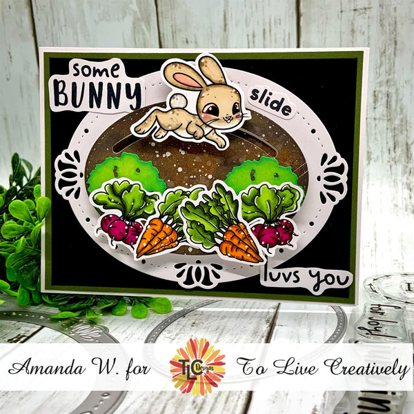 Hopping Hares Stamp Set