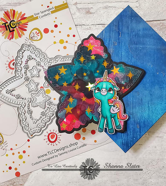 Alicorn Happiness Stamps