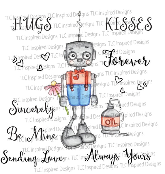 Ben Bot Digital Stamp Set