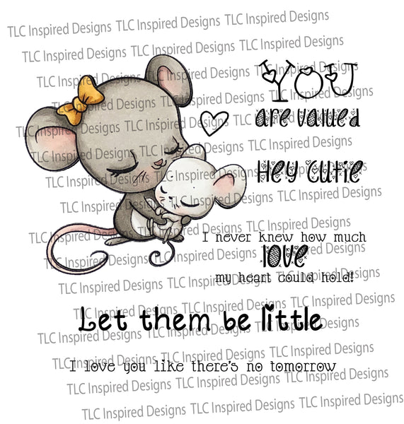 Blessings Mouse Digital Stamp Set