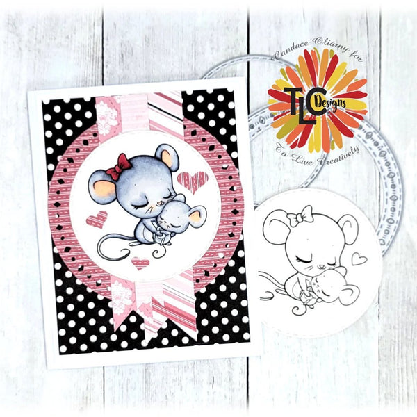 Blessings Mouse Digital Stamp Set