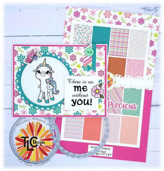 Perfectly Precious Slimline Stock Paper Pack
