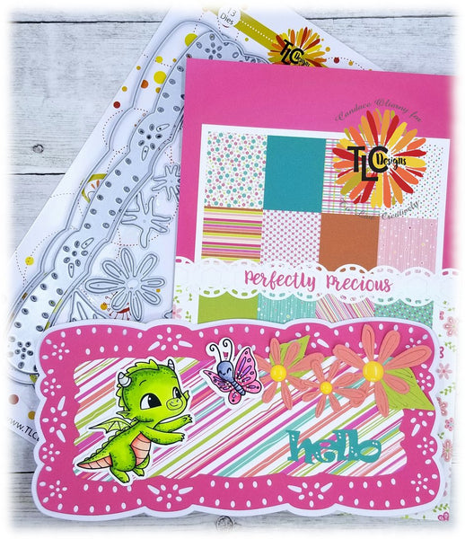 Perfectly Precious Slimline Stock Paper Pack