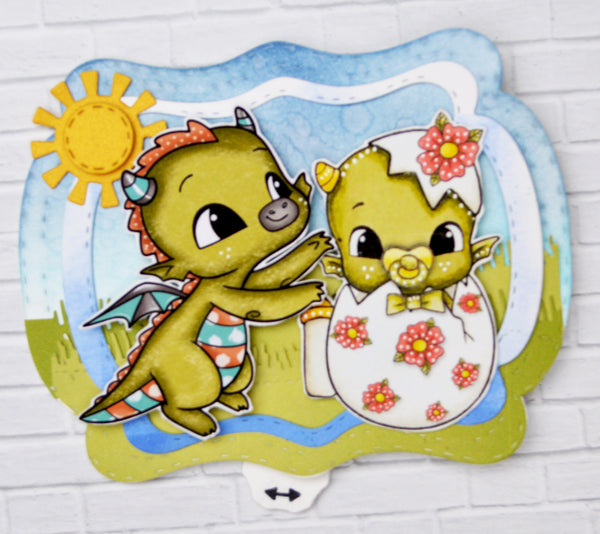 Dragon Friends Stamp Set