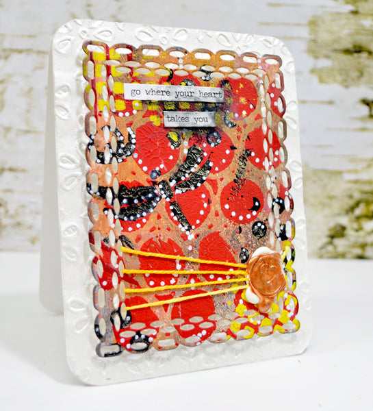 Scalloped Rectangle Garden Die
