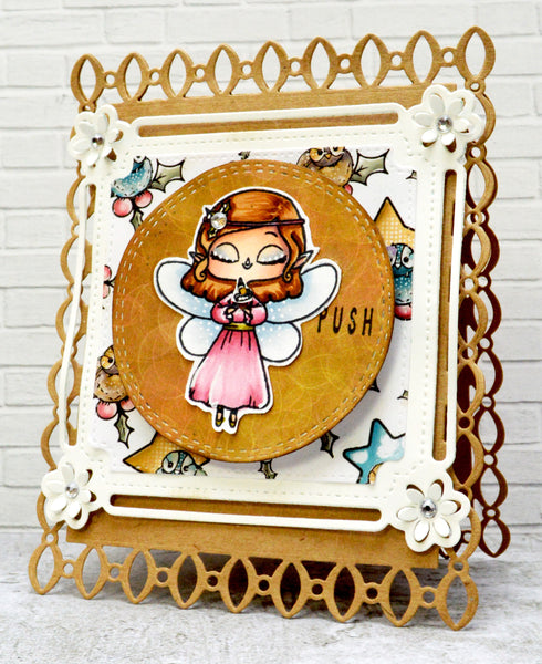 Loving Petals Square Die