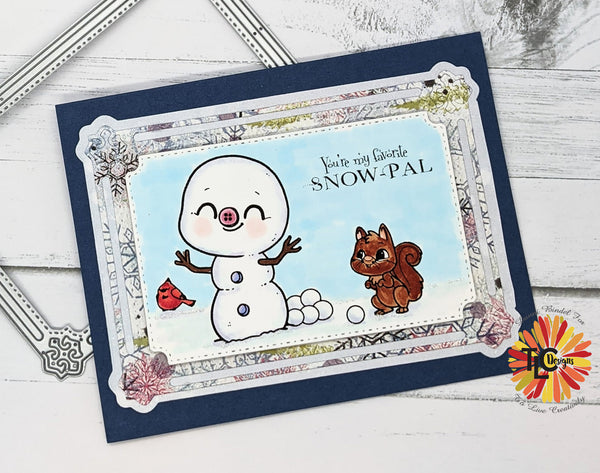 Snow Buddies Digital Stamp Set