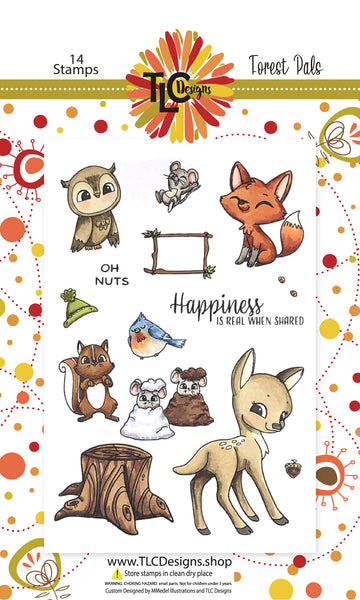 Forest Pals Digital Stamp Set