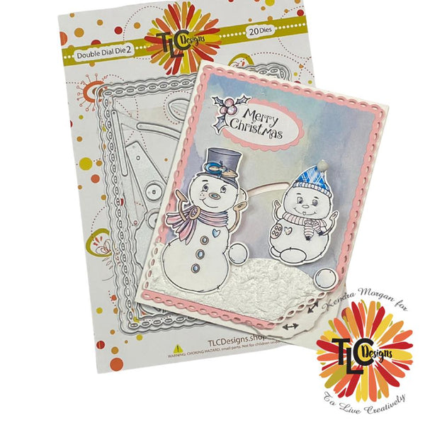 Snow Family Fun Mail Digital Stamps