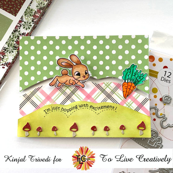 Hopping Hares Stamp Set