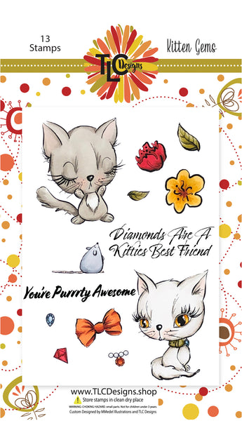 Kitten Gems Stamp Set