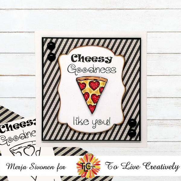 Pizza Pals Digital Stamps