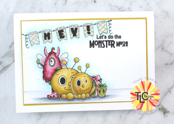 Monster Mash Digital Stamp Set