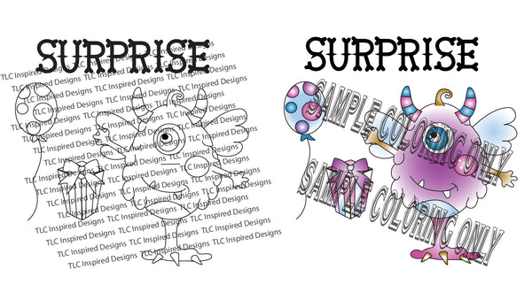 One Eyed Harry Digital Stamp Set