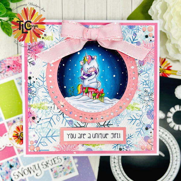 Warm & Fuzzy Unicorn Stamp