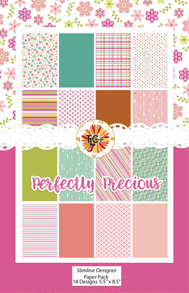 Perfectly Precious Slimline Stock Paper Pack