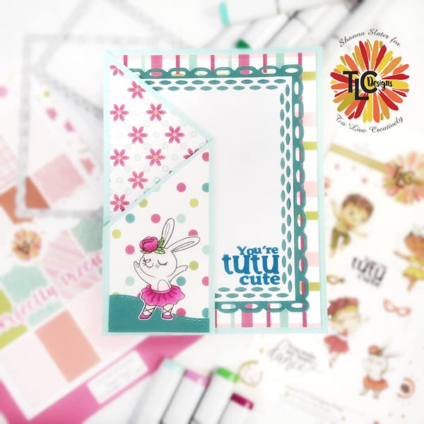 Scalloped Rectangle Garden Die