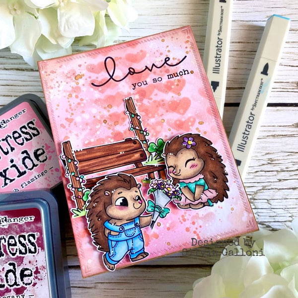 Happy Hedgies Stamp Set