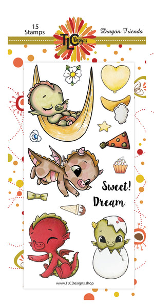 Dragon Friends Stamp Set