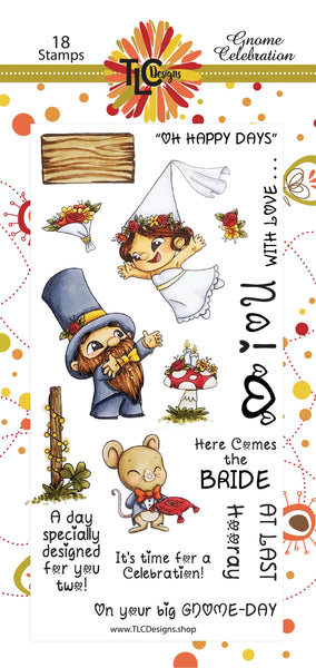 Gnome Celebration Stamp Set