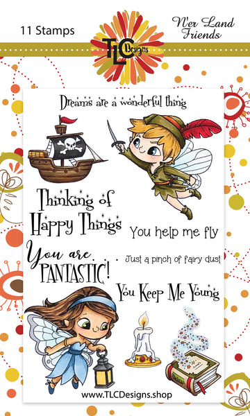 N'er Land Friends Stamp Set