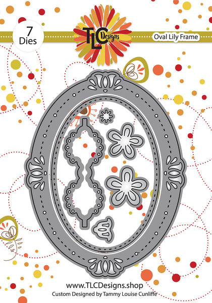 Oval Lily Frame Die