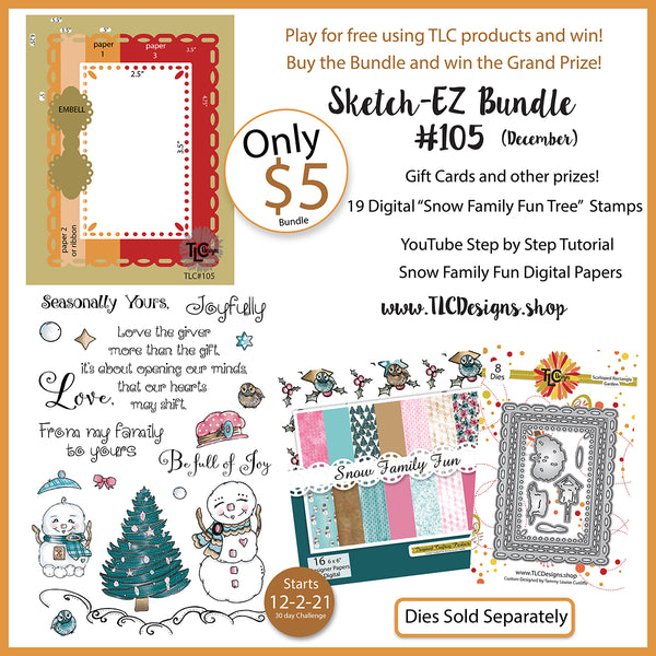 Sketch-EZ #105 Challenge Bundle