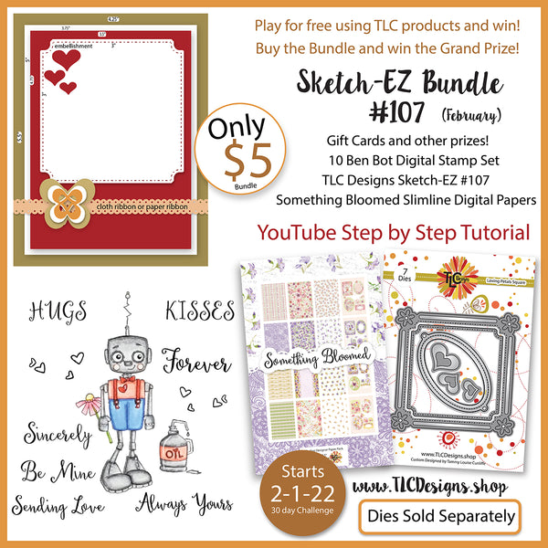 Ben Bot Digital Stamp Set