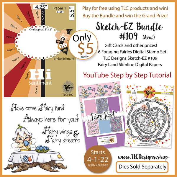 Sketch-EZ #109 Challenge Bundle