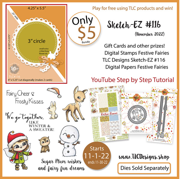 Sketch-EZ #116 Challenge Bundle