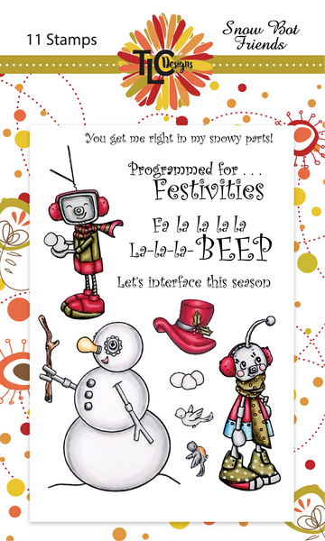Snow Bot Friends Stamp Set
