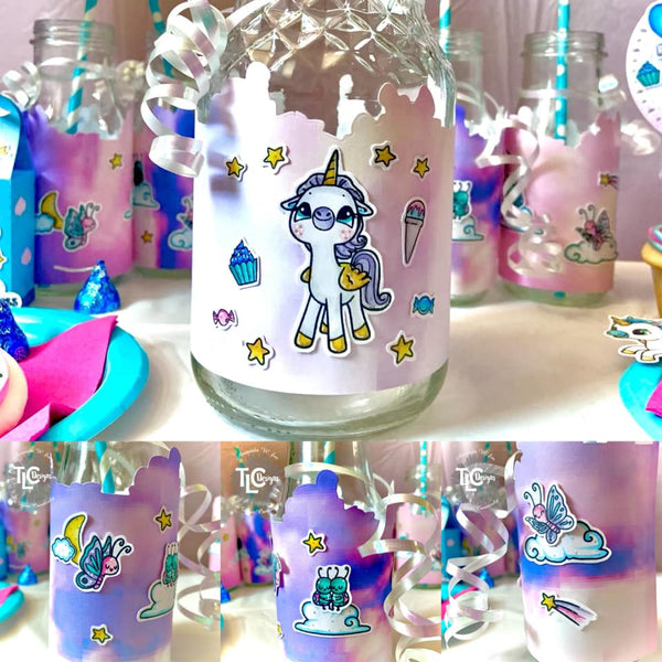 Alicorn Happiness Stamps