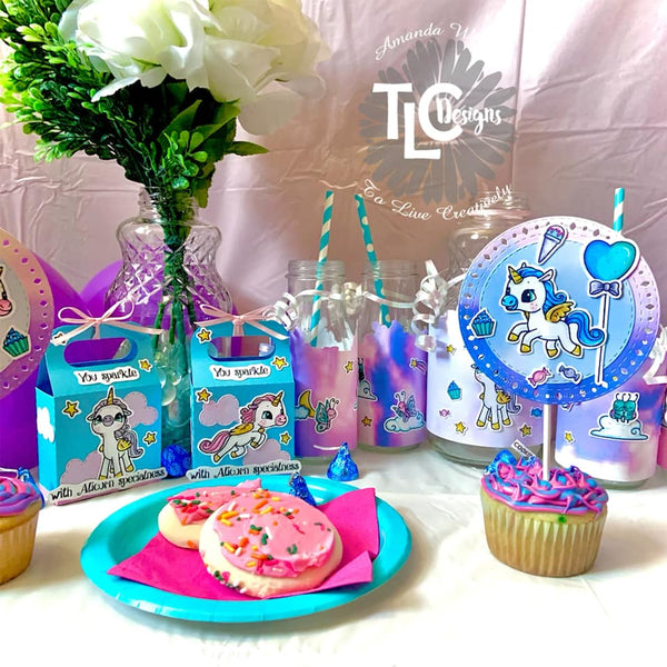 Alicorn Happiness Stamps