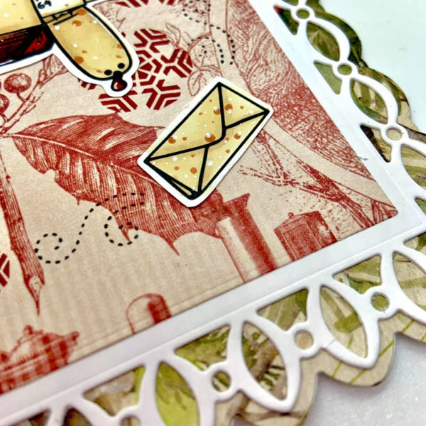 Snow Family Fun Mail Digital Stamps