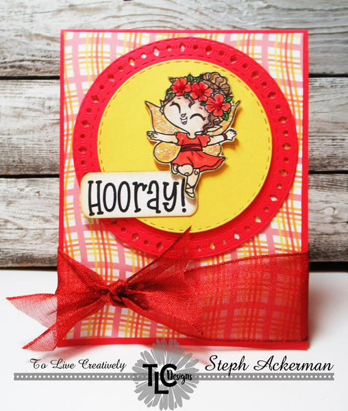 Tiptoe Fairy Dance Stamp Set