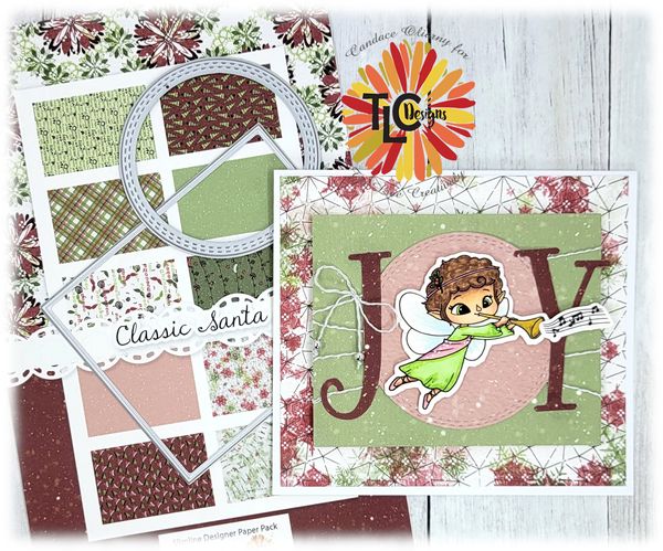 Classic Santa Slimline Stock Paper Pack