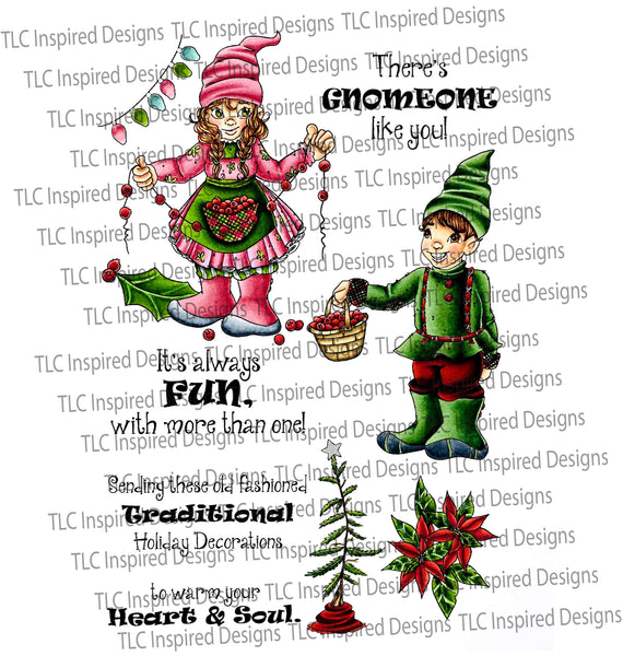 Gnomeone Like You Digital Stamp Set