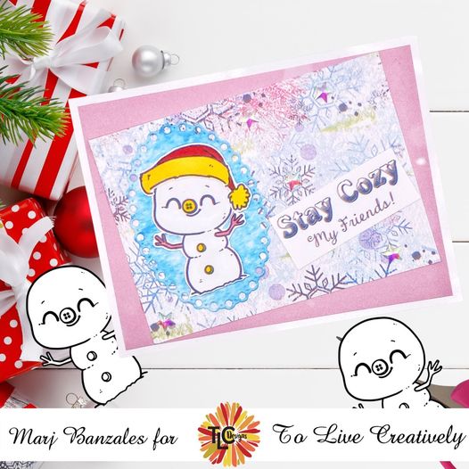 Snow Buddies Digital Stamp Set