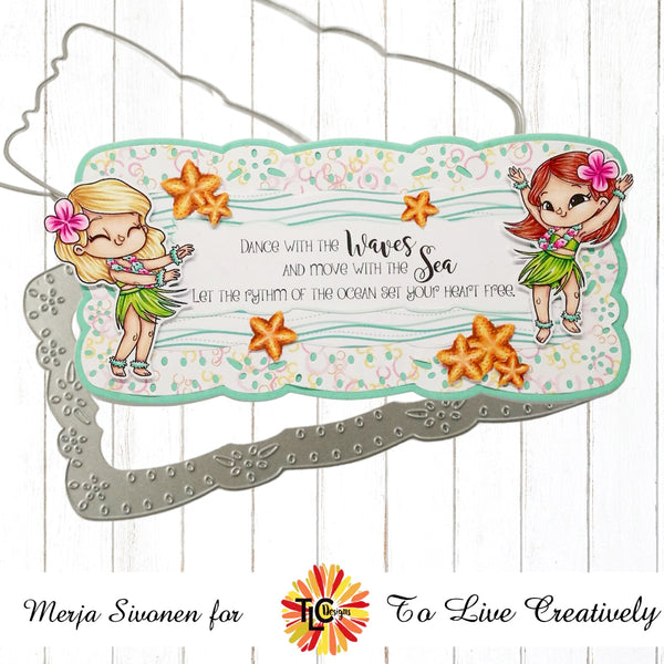 Hula Hello Digital Stamp Set