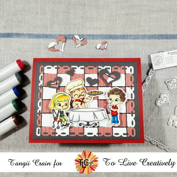 Pizza Pals Digital Stamps