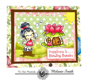 Creating an Adorable Scene Featuring the Toga's and Bubbles Stamp Set