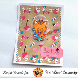 Big Hugs EZ Challenge 117 - TLC Designs DT