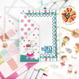 Tip Toe Fairy Fun Fold card