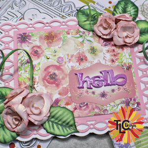 Rosie Sentiment 3D Floral Card
