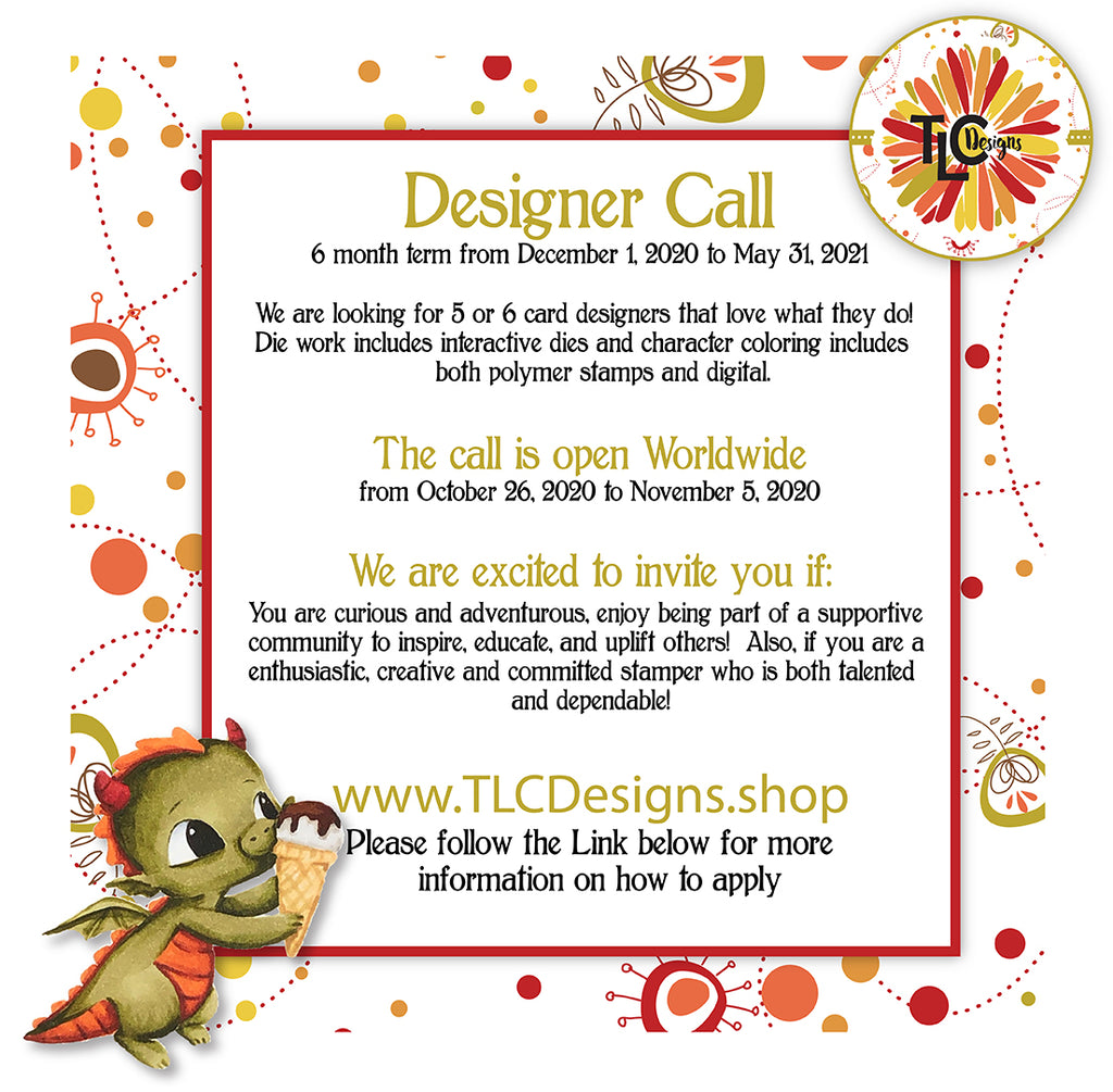 2020 TLC Designs Design Team Call